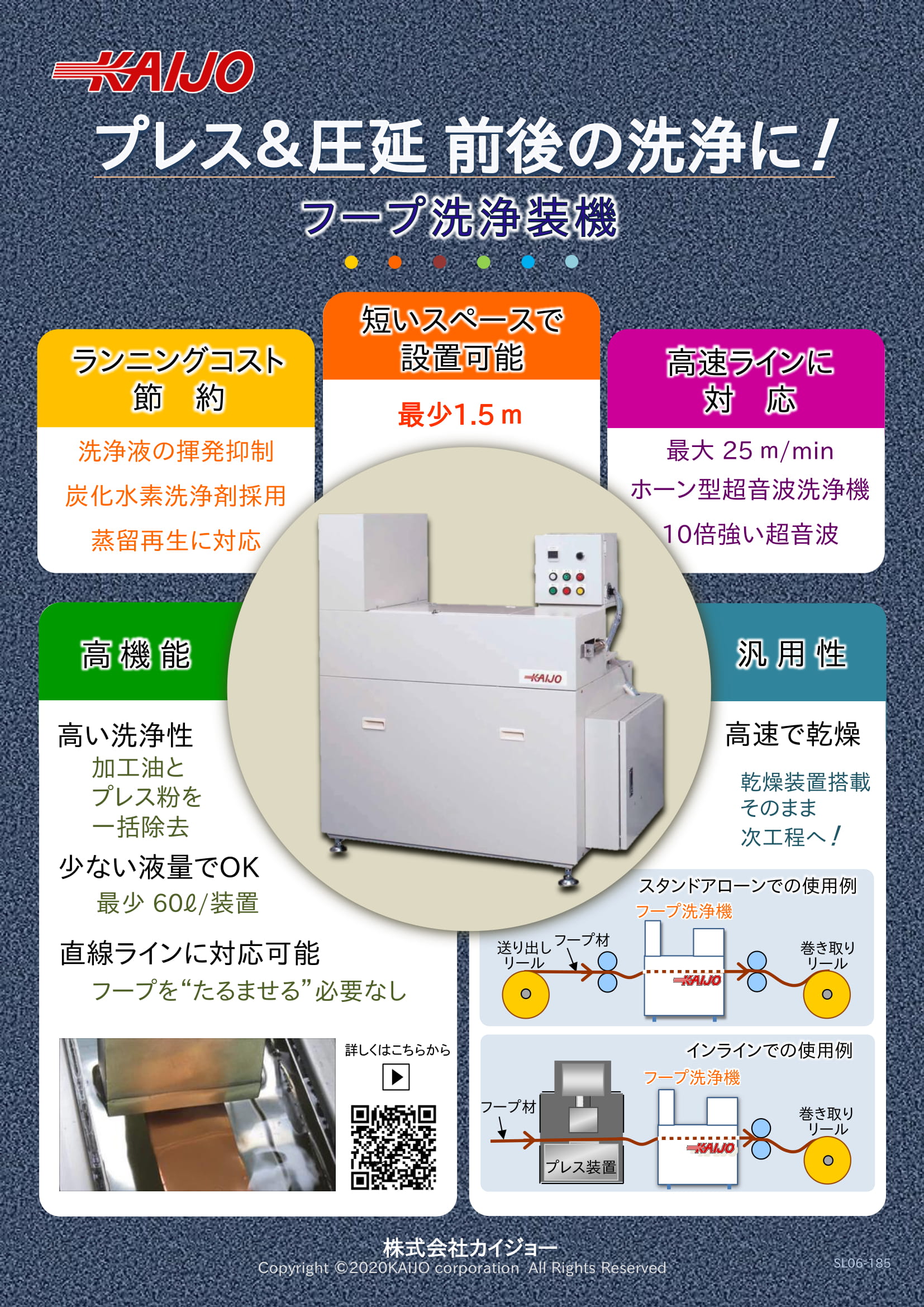 フープ洗浄機カタログ表紙
